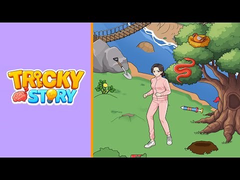 Tricky Story level 13 solution | help Anna find all flags