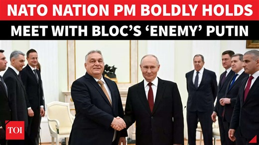 ‘Brave & Balanced’: Putin Heaps Praise As Hungary PM QUAKES Ally States With Moscow Meet