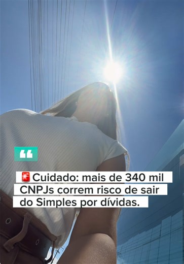 Você sabia que mais de 340 mil empreendedores foram notificados pela Receita Federal e correm risco de serem excluídos do Simples Nacional por inadimplência? ⚠️ Desses, cerca de 250 mil têm mais de seis parcelas vencidas, o que configura situação grave e pode levar à exclusão automática do regime. Além disso, outros 204 mil receberam alertas preventivos por atrasos menores o que serve como um aviso para rever com urgência sua situação fiscal. Por que isso importa para você, prestador de serviço 
