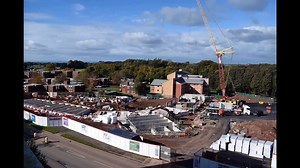 Come hail, rain or shine, the team from Seddon have been on track with the construction of our new high quality and sustainable halls at Barnes! Find out more at keele.ac.uk/barnesdevelopment | Keele University