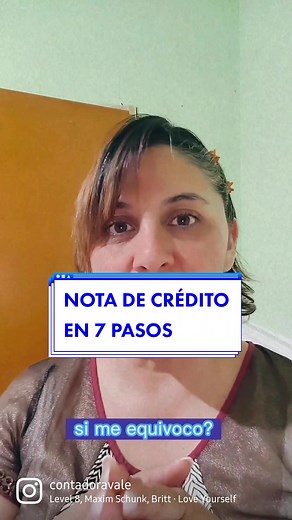 Cómo hacer una Nota de Crédito en 7 pasos fáciles