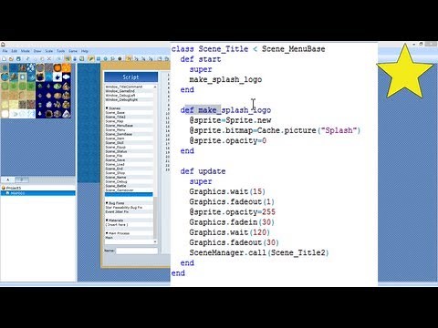 RPG Maker VX Ace Tutorials - Script E6 (SE04) - Splash Screen!