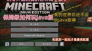 如何 和朋友一起玩java版我的世界？
