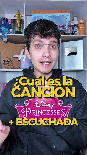 Canción Princesas Disney Spotify Ranking 👑🎵