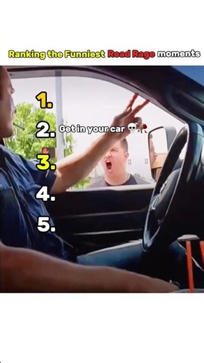 Ranking the Most Insane Road Rage Moments 😂 #roadrage #funny #shorts