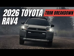 2026 Toyota RAV4: Trims, Key Features, & More!