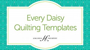 3.9K views · 81 reactions | BERNINA Expert Amanda Murphy shows how to use her Every Daisy Quilting Templates. They can be ordered through your local shop or, if you aren't lucky enough to have a local shop, at her website: https://blog.amandamurphydesign.com/product/every-daisy/ | Amanda Murphy Design | Facebook