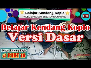 Belajar Kendang Koplo Versi Dasar Dengan Variasi Tak Dut dan Kempul