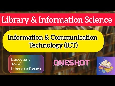 ICT for Librarian Exams #library_science #librarian