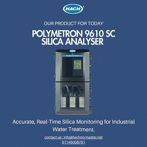 يعتبر جهاز Polymetron 9610 SC Silica Analyzer من Hach جهازًا متقدمًا...