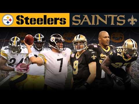 Two Champs Clash in a Halloween Nightmare! (Steelers vs. Saints 2010, Week 8)