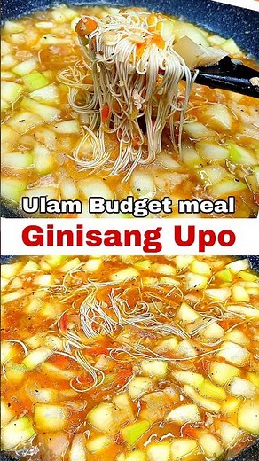 Ginisang upo with pork recipe | stir fry vegetable