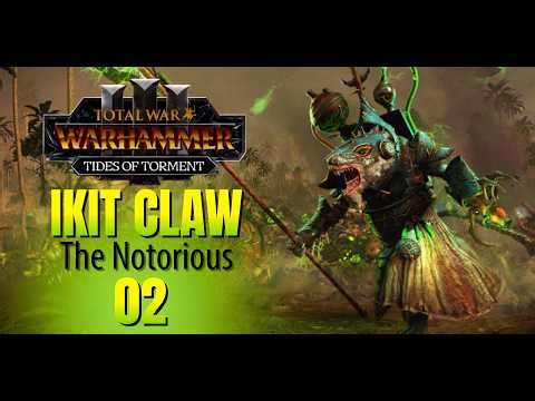 RISE OF THE WARPSTONE KING! Total War: Warhammer 3 - Ikit Claw Campaign | Tides of Torment #2