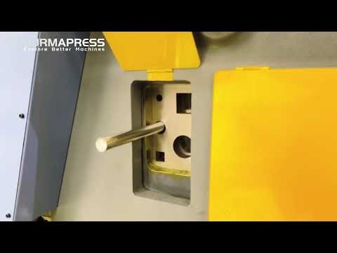 Hydraulic Ironworker | Power & Versatility in One Machine