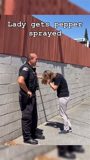 Pepper Spray Central on Instagram: "Lady gets pepper sprayed #pepperspray #public #selfdefense #viral #insta #instareels"