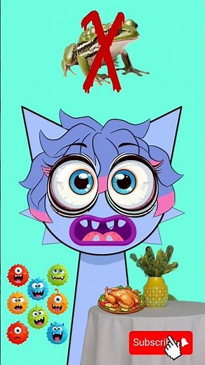 Sprunki's Tough Choice: Food or Gross Creatures? #food #sprunki #asmr #animation #funny