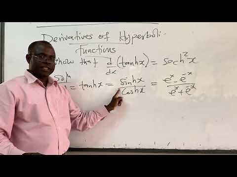 LECTURE 5 HYPERBOLIC FUNCTIONS OSBORN'S RULE