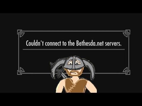 How to fix the couldn't connect to the bethesda.net servers error on Skyrim