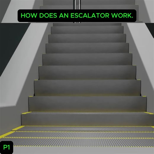 How does an Escalator work.
