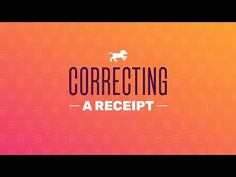 Fetch: Receipt Corrections