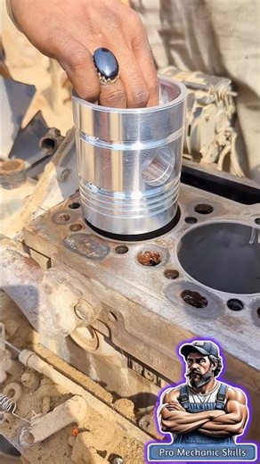 Perfect Piston Gap & Liner Clearance Test | Engine Precision Check #shorts #engine #viralvideo #yt