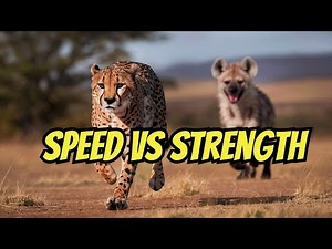 Cheetah SPEED vs Hyena POWER in the Wild