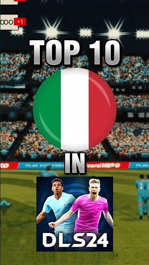 DLS 25 | TOP 10 BEST ITALIAN PLAYERS IN DREAM LEAGUE SOCCER 24 #topdls24 #dls25 #dmair_dls #italy