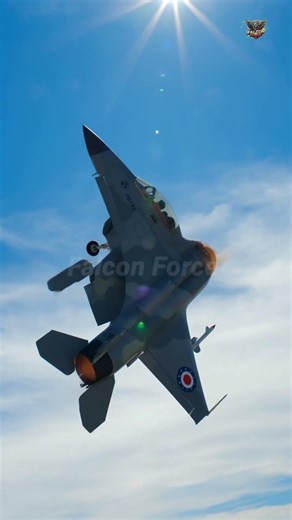 General Dynamics F-16 Fighting Falcon Power 🔥 America’s Legendary Fighter in Action