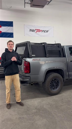The Exo Truck Bed Rack, so you can do more with your truck. 👊 #Softopper #TruckBedRack #ExoTruckBedRack