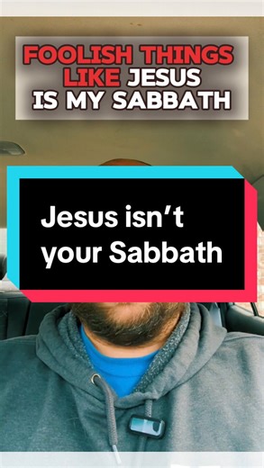 🛑 “Jesus is our Sabbath, therefore the 7th-day Sabbath no longer matters.” 🛑 Translation (with love, brother/sister): “Because Jesus gives me spiritual rest, I now get to ignore the one commandment God blessed, sanctified, and wrote with His own finger—yet somehow, I still believe lying, stealing, and adultery are literal sins.” Let’s get real. Nowhere — I repeat, nowhere — in the Bible does it say Jesus is the Sabbath. That’s your theology, not Scripture. Yes, Jesus gives us rest (Matthew 11: