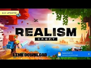 RealismCraft 2.0 Download | Ultra Realistic Texture Pack for MCPE / Bedrock 1.21+ (2025) 🌿