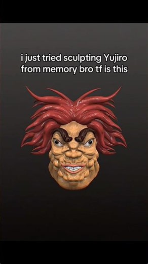 Day 17 of Sculpting Anime Characters From memory