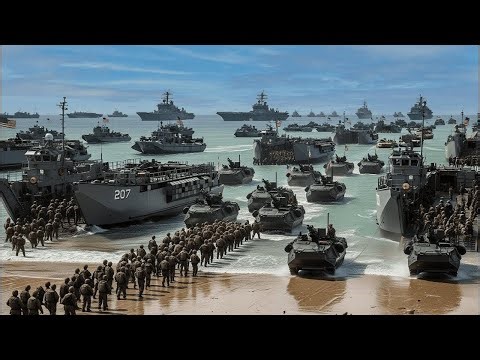 Massive U.S. Marines Amphibious Landing in Subic Bay | Philippines–U.S. Joint Military Exercise