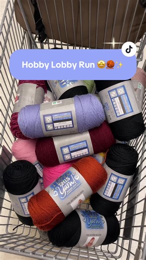 Throwback @Hobby Lobby Yarn Week vibiana! 🤩🤩 my favorite time of the month!!! Now is the time to place your orders y’all!! I will be taking a break in the new year during wedding season so place your orders quickly ✨🤩 I love y’all, thank you so much for your support!! 🫶🏾✨ #crochetbyk #placeyourorders♡♡ #crochetrufflebuckethat🧶 #crochethat #crochetbykhobbylobbyrun