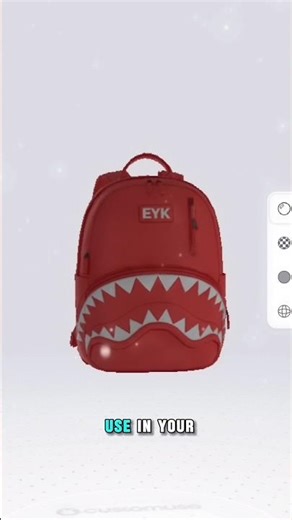 How to make this Backpack 🎒 for Roblox| #roblox #robloxmemes