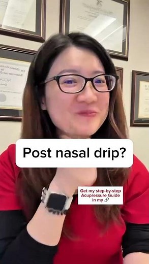 Comment “MAGIC” to get my Acupressure Guide! Relieve your post nasal drip naturally with acupressure