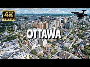 Ottawa, Canada In 4K By Drone - Amazing View Of Ottawa, Canada