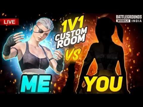 1vs1 live tdm room 🔥 #bgmi #bgmilive #pubglive #bgmiupdate