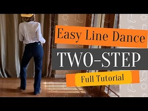 TWO-STEP Line Dance Tutorial for Today's Country Line Dancing #linedance