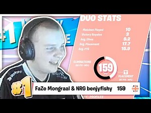 1ST PLACE in the DAILY DUO CUP w/ Mongraal (Fortnite Tournament)