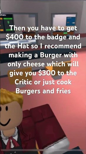 Cook Burgers How to get the Microwave Hat￼ #roblox #cookburgers
