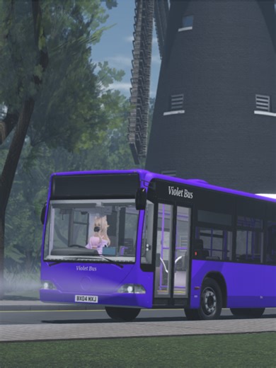 Introducing our newest addition to the Violet Bus Fleet, the Citaro G #croydon #croydonroblox #croydonbus #simulator #roblox