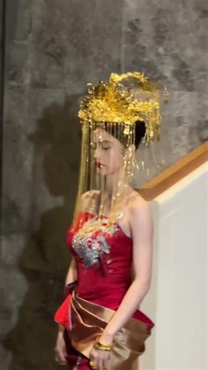 Phoenix Crown Bride in Traditional Chinese Red ❤️ | Elegant Wedding Look #love