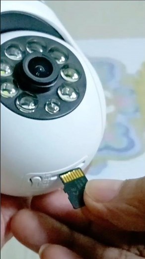 V380 Pro HOW to INSTALL & FORMAT SD Card #v380tutorial #shorts #v380cctv #microsdcard