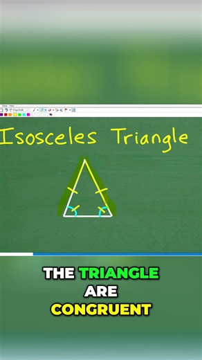 Isosceles Triangles Explained Congruent Sides Simplified #math #math #algebra #geometry