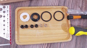 Enhon Faucet Cartridge Repair Kit, Compatible with Deltal/Perless 86970 Single Handle Faucet, #70 Ball Valves and Lever Handles, Fix Dripping Faucets, Stainless Steel(2 Packs)