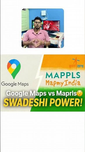 Goodbye Google Maps? India’s Mappls Taking Over! 💥 #shorts #map