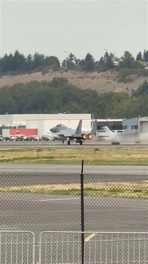 Aircraft Static And Moving on Instagram: "It’s Super Bowl Sunday and the Seattle Seahawks are playing today! Here are some @142nd_wing 123rd Fighter Squadron “Redhawks” F-15 Eagles departing Boeing Field to fly over Lumen Field a couple years ago, and then performing a fly over at the last Seahawks home game, the 2026 NFC Championship! #aircraft #moving #seahawks #football #superbowl"