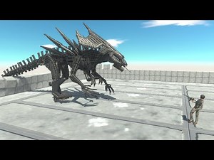 Xenomorph Queen from Aliens vs ALL UNITS ARBS Animal Revolt Battle Simulator