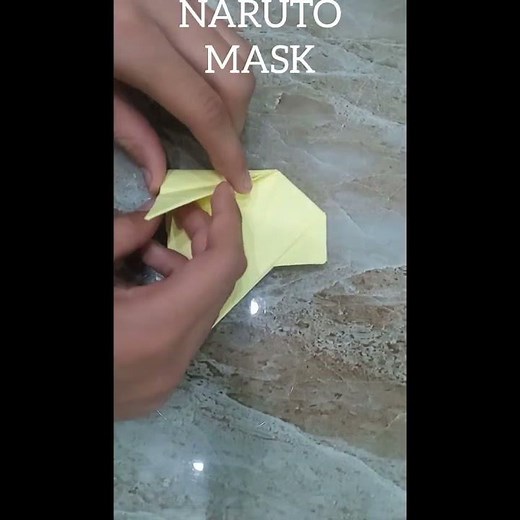 NARUTO MASK # naruto origami # paper. craft # origami #